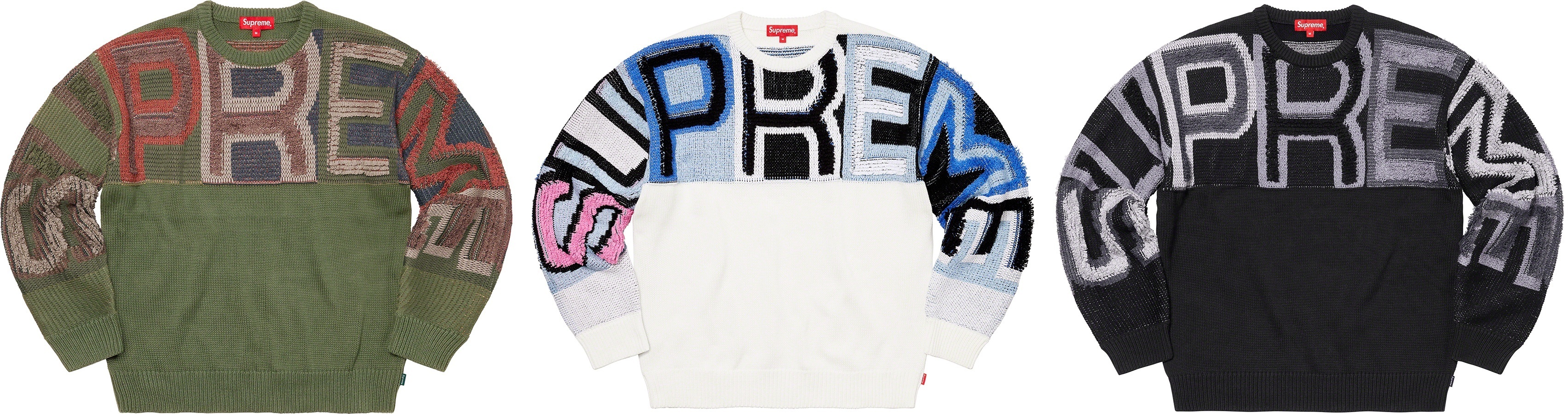 Chenille Logo Sweater